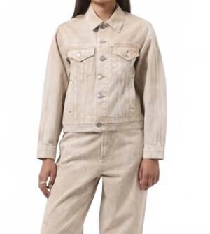 NEW DALA slim trucker jacket in drought